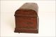 Vintage Sewing Machine Breadbox Storage Case Box Coffin Wood Top Champion Decor Sewing Machines photo 4
