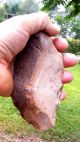 Long Acheulean Hand Axe Tool Neolithic Paleolithic Neolithic & Paleolithic photo 2