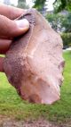 Long Acheulean Hand Axe Tool Neolithic Paleolithic Neolithic & Paleolithic photo 4