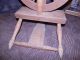 Antique Upright Spinning Wheel Castle Flyer Saxony Style Spindle P Murray Other Antique Sewing photo 5