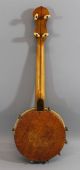 Antique Circa - 1920s Lyra Ukulele Banjo W/ Birdseye Maple Body & Back,  Br String photo 11