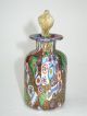 Campanella Murano Millefiori Art Glass Perfume Bottle Gold Dust W/label Venetian Perfume Bottles photo 1