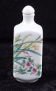 Chinese Porcelain Snuff Bottle Orchid Snuff Bottles photo 2