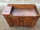 Antique England Primitive Country Pine 2 Door Dry Sink With Drawer 1800-1899 photo 1