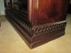 Antique Victorian Carved Bookcase With Gothic Arched Doors 1800-1899 photo 6