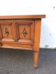Mid - Century Marble - Top Console Table Cabinet Tv Stand 7164 Post-1950 photo 10