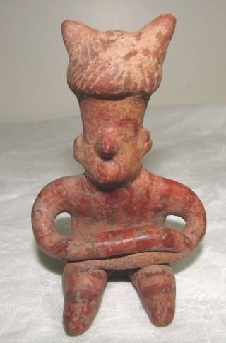 Pre Columbian Pottery Figure photo