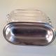 Vintage Rogers Bros.  Heritage Circa 1953 Silverplate Butter Dish Glass Bottom Butter Dishes photo 4