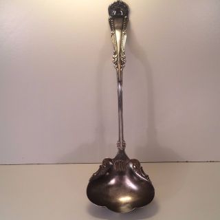 C.  Rogers & Bros A1 Silverplate Ladle Pattern Unknown 9 3/4 In photo