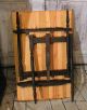Antique Victorian Age Restored Oak Portable Folding Sewing Table 1800-1899 photo 5