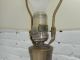Laurel Stainless Steel Table Lamps With Silk Shades 1950s Mid-Century Modernism photo 1