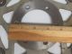11 - 3/4 Gear Industrial Steampunk Diy Metal Aluminum Sprocket Vintage Brake Rotor Other Mercantile Antiques photo 6