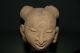 Pre - Columbian Olmec Mayan Warrior Figure Head Ceramic Wtl Test Doc Ceramic Art The Americas photo 1