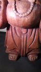 Vintage Happy Buddha,  Wood Hand Carved,  From Assia For Good Luck Buddha photo 10