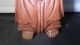 Vintage Happy Buddha,  Wood Hand Carved,  From Assia For Good Luck Buddha photo 4