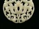 Lovely Chinese White Jade 4phoenix 2faces Plaque Pendant A037 Necklaces & Pendants photo 2