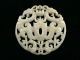 Lovely Chinese White Jade 4phoenix 2faces Plaque Pendant A037 Necklaces & Pendants photo 3