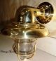 Nautical Brass Ship Wall Passage Light With Cap - 1 Pc Other Maritime Antiques photo 2