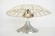 Feldman Vtg Mid Century Modern Abalone Ceiling Light Fixture Chandelier Lamp Mid-Century Modernism photo 5