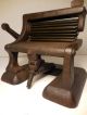 Small Antique / Vintage Fluting Iron Machine - Adams Patent ?? - Old Fluter Other Mercantile Antiques photo 1