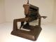 Small Antique / Vintage Fluting Iron Machine - Adams Patent ?? - Old Fluter Other Mercantile Antiques photo 3