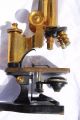 Antique Extremely Rare Brass Spencer Microscope,  Aloe Co.  W/ Port - Land Lens 1913 Microscopes & Lab Equipment photo 6