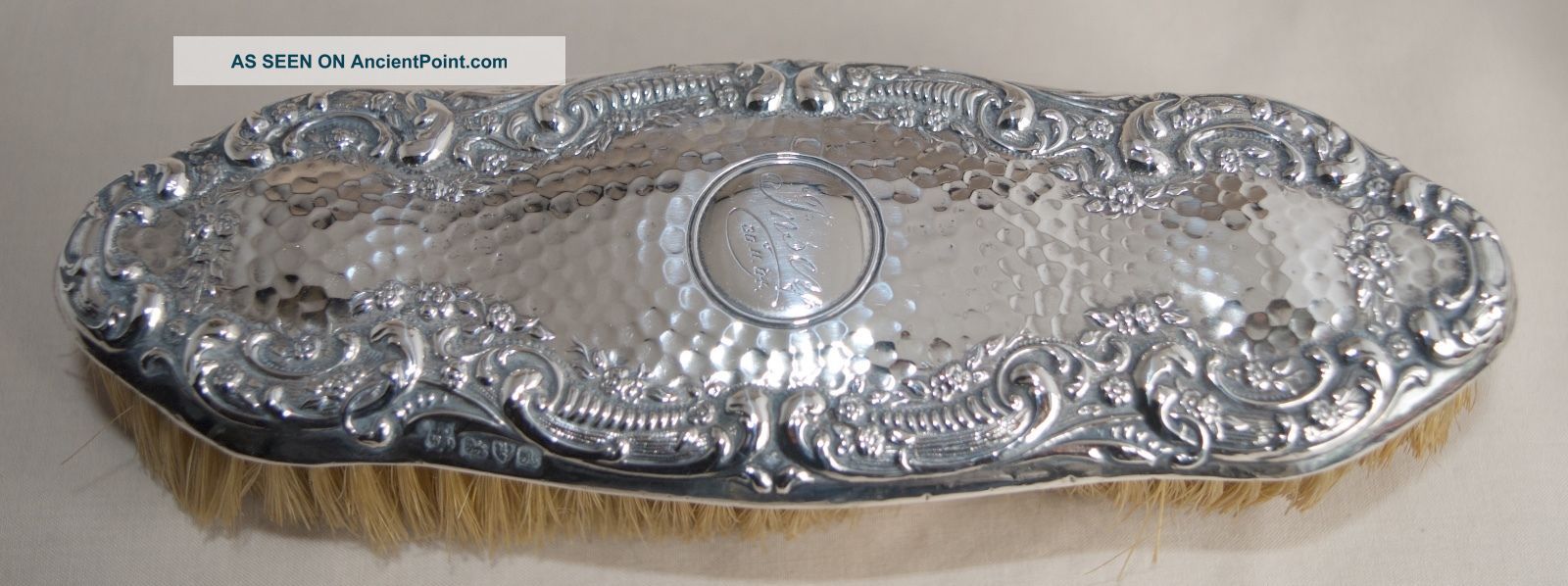 Heavy Antique 1901 James Deakin & Son Sterling Silver Clothes Brush Arts &crafts Sterling Silver (.925) photo