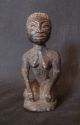 Carved Yoruba Sorceress W/provenance Old Nigerian Shrine/divination Figure Sculptures & Statues photo 1
