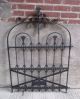 Antique Ornate Black Wrought Iron Garden Gate - Cincinnati,  Ohio (3) Garden photo 2