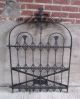 Antique Ornate Black Wrought Iron Garden Gate - Cincinnati,  Ohio (3) Garden photo 3