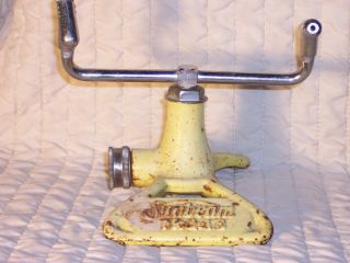Vintage Sunbeam Rain King Sprinkler Model E Antique Yellow photo
