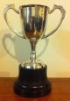 Vintage Silver Plated Trophy / Cup - No Engraving Epns 17cm Tall Bakelite Base Silverplate photo 3