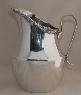 Vintage Strachan Silver Plate Table/water Jug With Ice Guard (600ml) photo