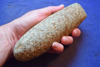 Polished Hard Stone From The Sahara Neolithic,  A Huge 8 Inch With Polish photo