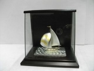 The Sailboat Of Silver985 Of The Most Wonderful Japan.  Takehiko ' S Work. photo