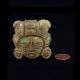 Mayan Stone Mask Pendant - Chief Figure - Antique Pre Columbian Statue - Olmec Aztec The Americas photo 10