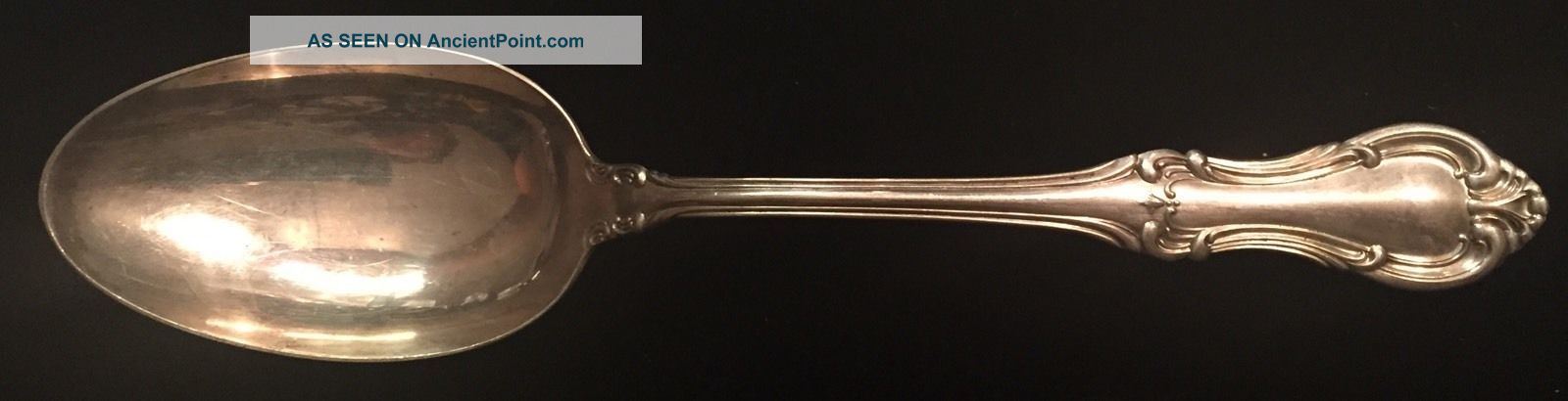 Sterling Silver Flatware - International Joan Of Arc Serving Spoon Flatware & Silverware photo
