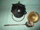 Antique Fireplace Starter With Wand (cast Iron & Brass) Hearth Ware photo 4