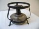 Manning Bowman Antique Wild West Alcohol Camp Stove Pewter Pat;1910 W Iron Stand Stoves photo 2