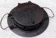 Antique Cast Iron Waffle Iron - Unusual Design Primitives photo 1
