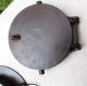 Antique Cast Iron Waffle Iron - Unusual Design Primitives photo 3