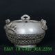 Tibet Silver Copper Hand - Carved Dragon Incense Burner W Daqing Mark Csy698 Incense Burners photo 1