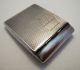 Novelty Art Deco Sterling Silver English Hm Matchbook Vesta Match Box Safe Case Cigarette & Vesta Cases photo 1
