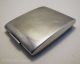 Novelty Art Deco Sterling Silver English Hm Matchbook Vesta Match Box Safe Case Cigarette & Vesta Cases photo 2