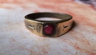 Medieval Bronze Ring. photo
