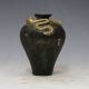 Chinese Bronze Gilt Hand - Carved Snake & Mouse Pot W Xuande Mark Csyb315s Pots photo 2