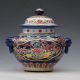 Chinese Jingdezhen Famille Rose Porcelain Hand - Painted Flower Pot Csyb331s Pots photo 1