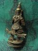God Taow Wessuwan Statue Lord Of Ghost & Wealth Antique Thai Buddha Amulet Amulets photo 4