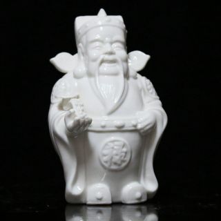 Chinese Dehua Porcelain Handwork Loc Star Statue Csyb361 photo