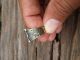 Mens Islamic Ring Brass Nomadic Antique Afghan Vintage Deer Intaglio Size 9.  9 Islamic photo 1
